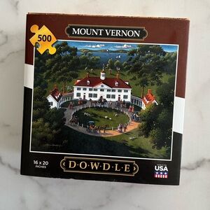 Dowdle Mount Vernon 500 Piece Jigsaw puzzle